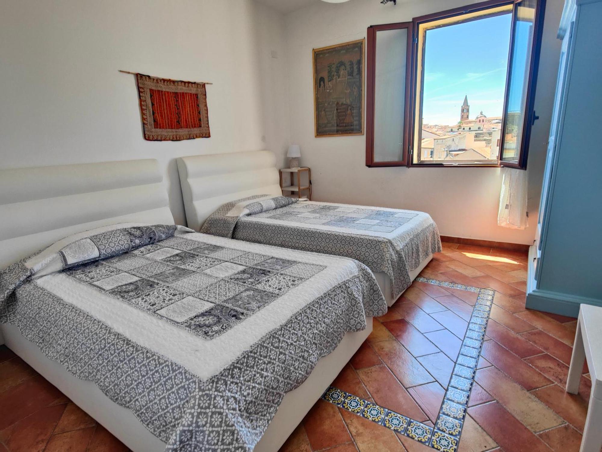 Penthouse Francesca Apartment Alghero Bagian luar foto